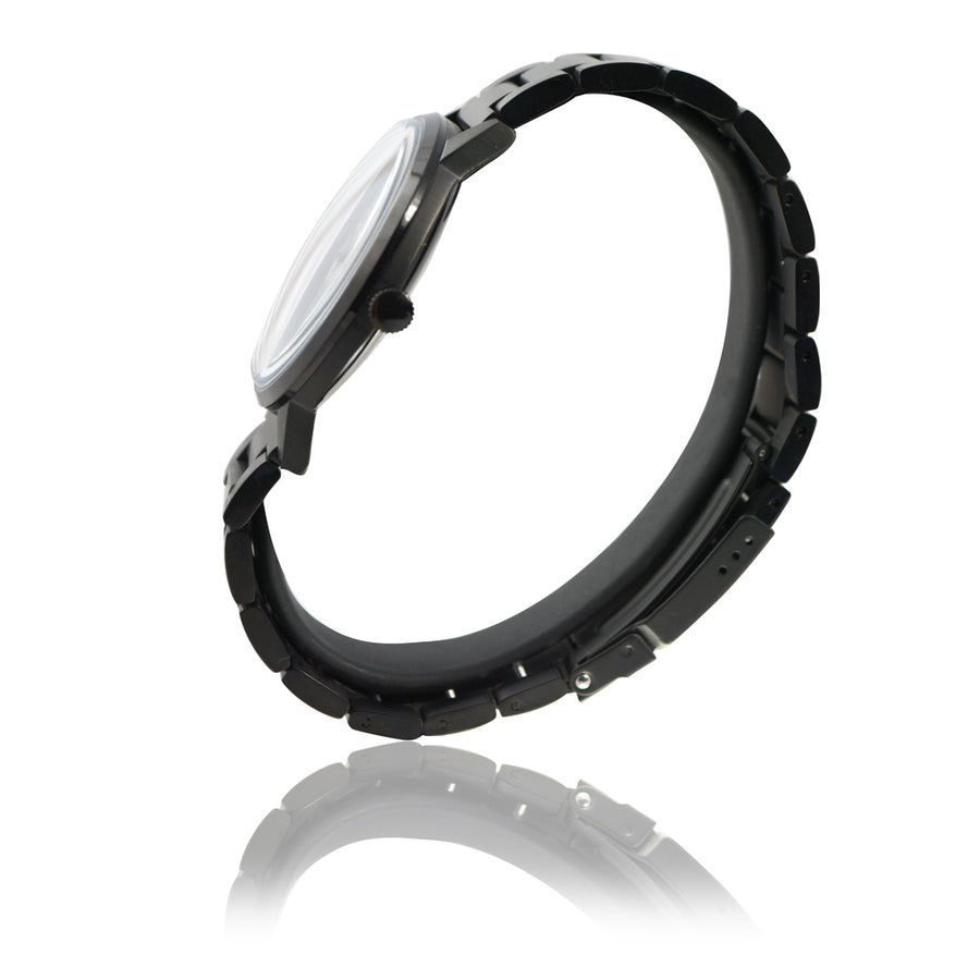 PEMBREY BLACK BRACELET CHRONOGRAPH WATCH